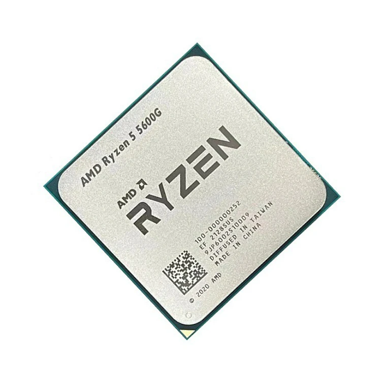 Оригинальный новый процессор R5 5000 Серия 5600G в коробке AM4 3 9 ГГц чип ЦП