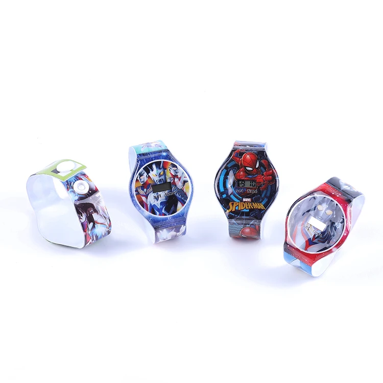 
Beian Disney audited factory colorful printed plastic snap children digital watch 