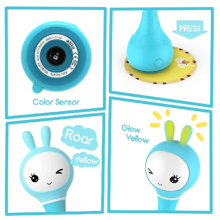 Музыкальный Прорезыватель Smarty Bunny Shake Tell для новорожденных с цветной обучающей музыкальной песней и надписью «Bedtime» безопасная