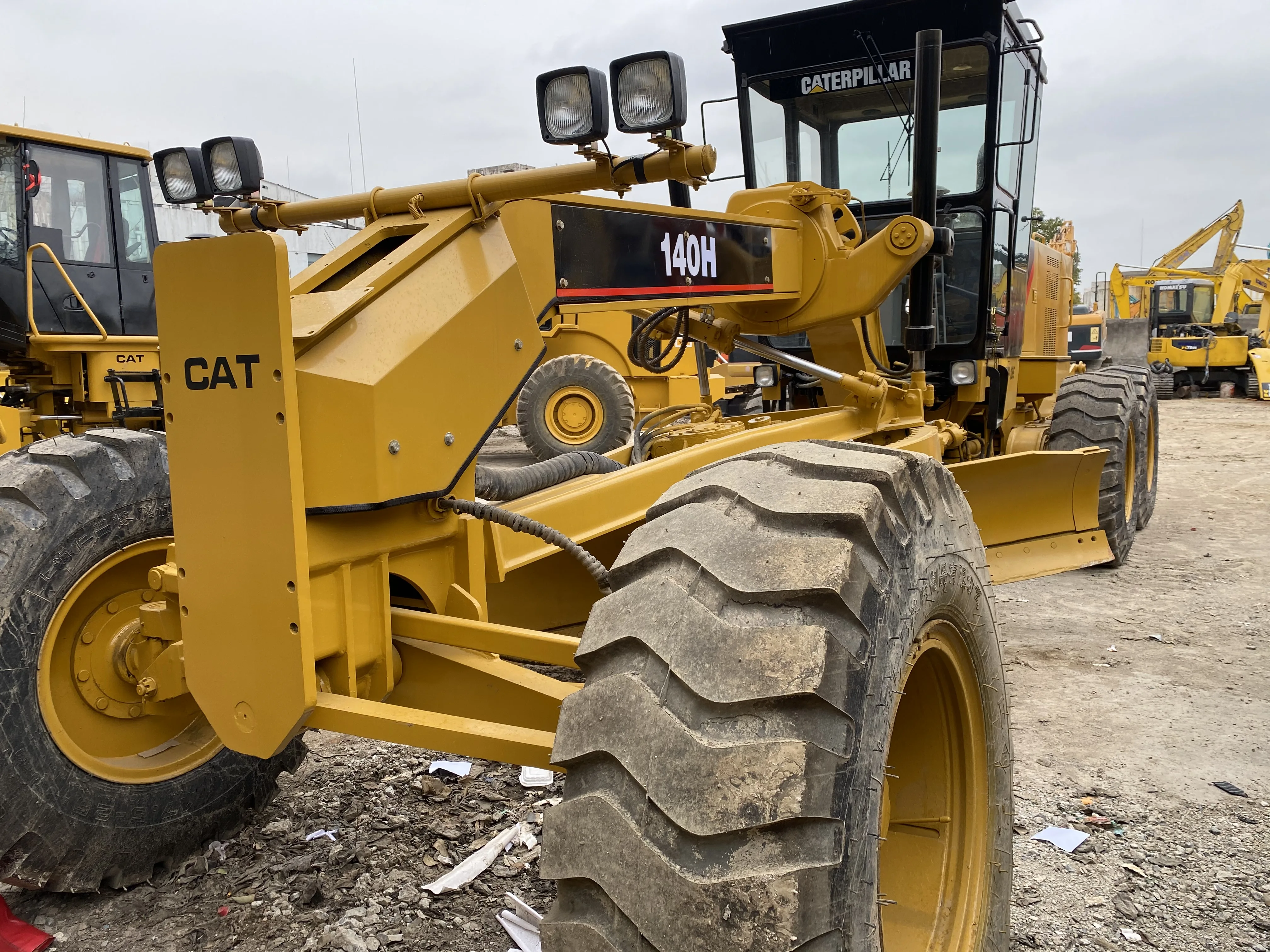 Excellent Condition Used Original Caterpillar 140h Road Grader Cat 140g 140k 140 Motor Grader For Road Building In Cheap Price