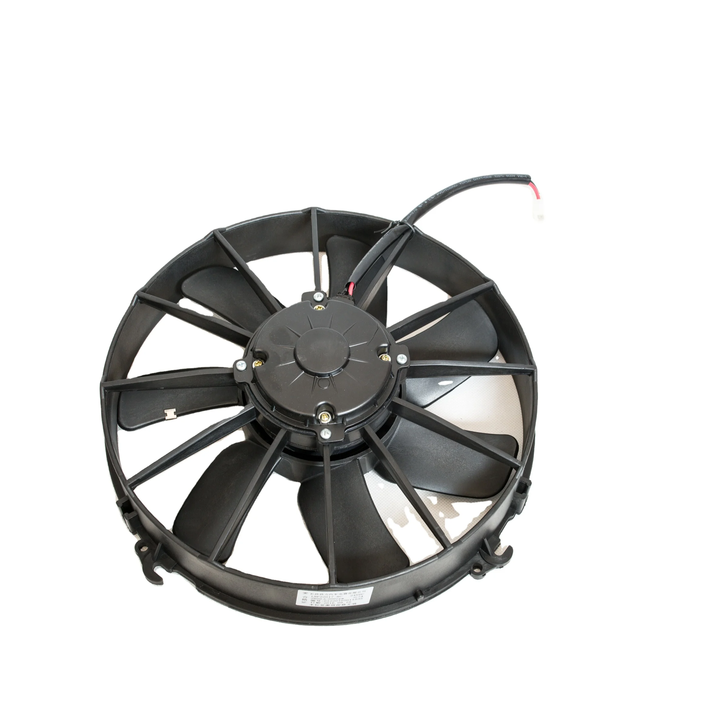 auto radiate Electric  fan bus air condenser fan 12inch dc car truck cooling fan 24v motor