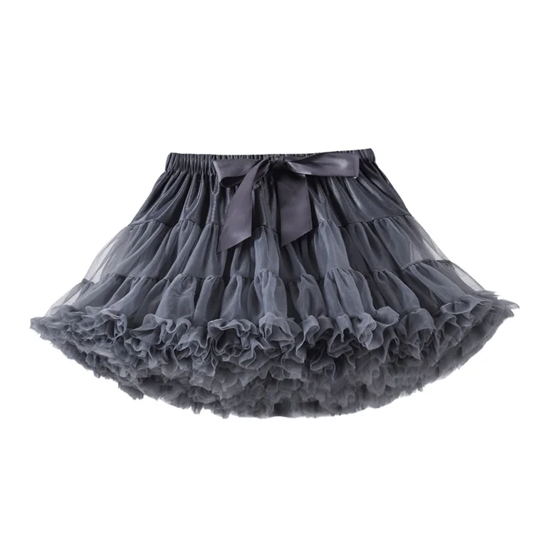 Women Flower Style Lolita Petticoats Crinoline Inner Bustle Cosplay Tutu Puffy Cancan Skirt Under Wedding Dresses