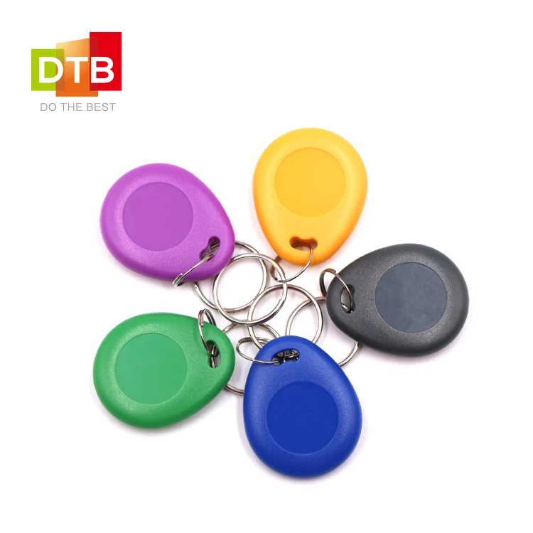DTB водонепроницаемый пользовательские rfid брелок для ключей