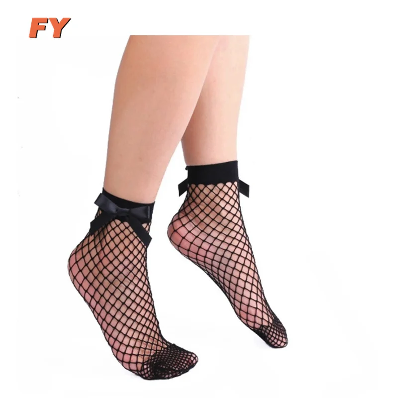 Женские сетчатые носки FY-N1369