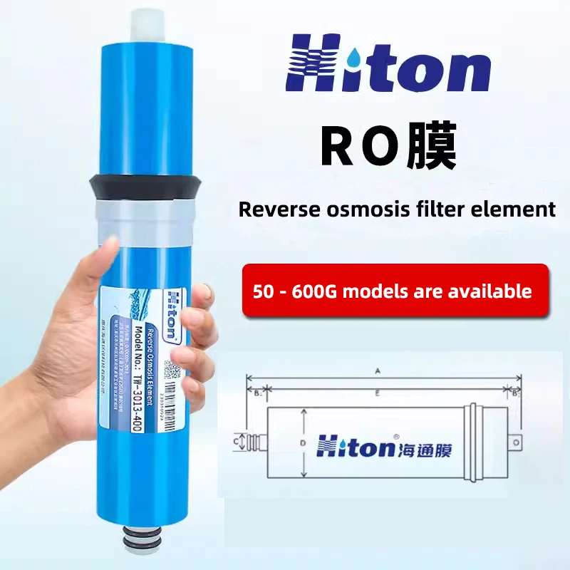 75 Gallon RO Reverse Osmsis Membrane Water Filter Filmtec Membrane
