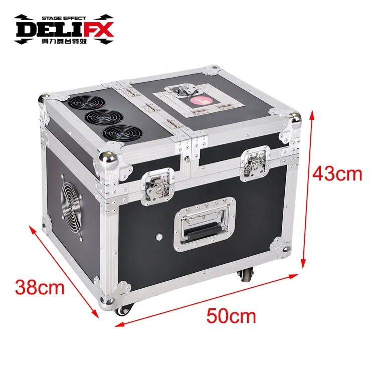 More flected stage lighting fog machine with DMX control oil based FILM LOOK hazer for performances large room theatre party