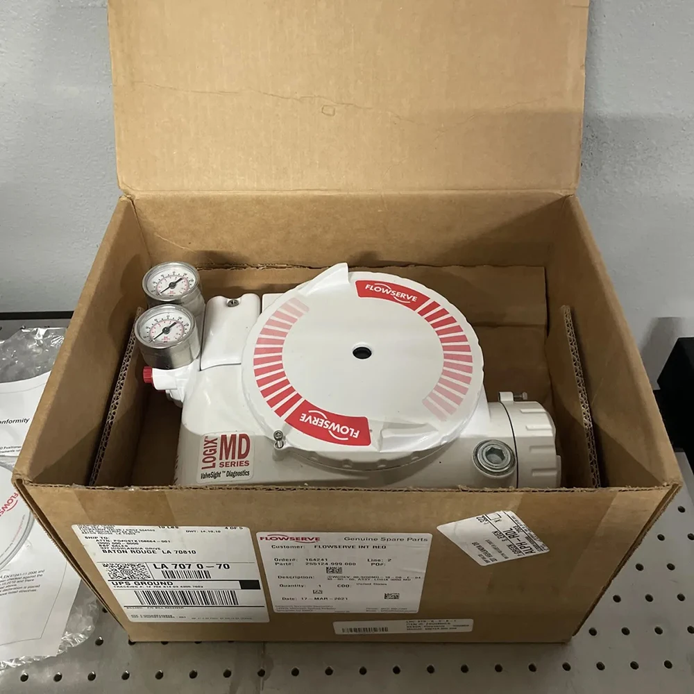 Original Flowserve Positioner Logix 3200md 3200MD-10-D6-E-04-40-0G-00 Logix 3200MD digital positioner