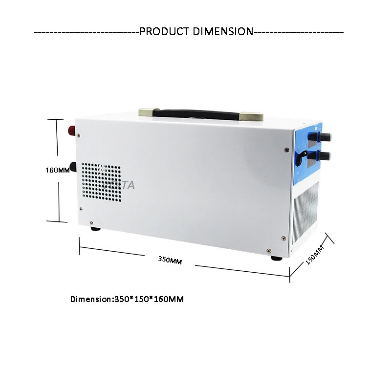 high efficient dc adjustable 0-15vdc 100a 1500w digital display power supply