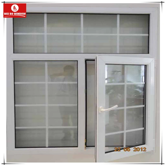 Waterproof UPVC/ PVC/ Plastic Patio Casement/ Swing Window For American