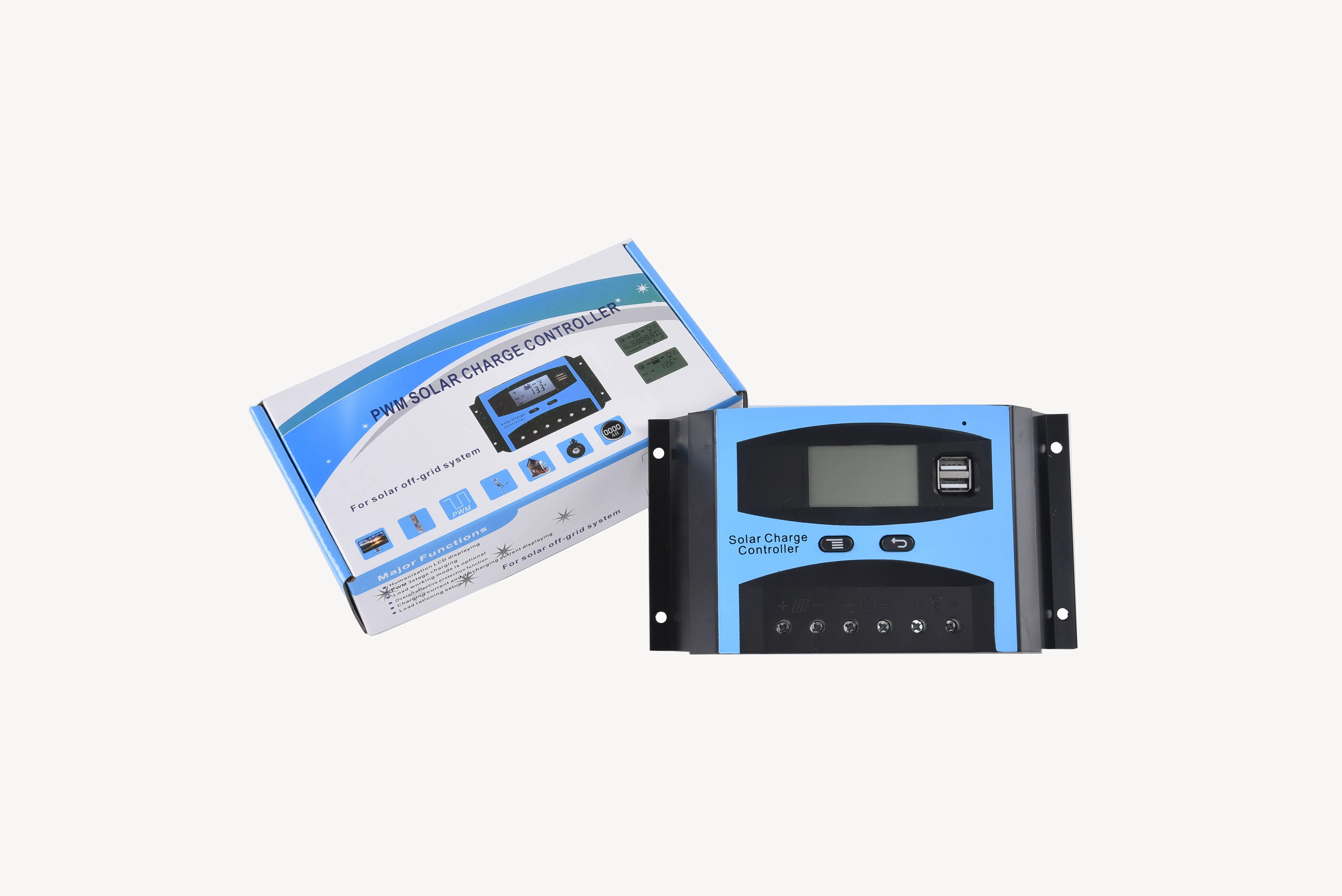 Solar Power Equipment Solar Controller 10A 12V/24V Automatic Switch Solar Charge Controller Charge Controller for home use