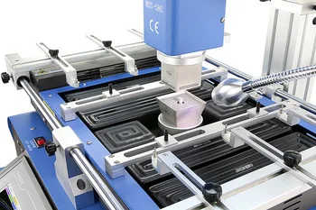 Hot sale manual hot air BGA Rework station WDS580 laptop motherboard repair machine,also for ps3 gpu rework