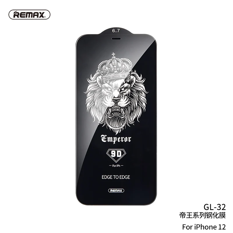  Remax GL-32 Emperor Series 9D Защита экрана для iPhone 12 Взрывозащищенная