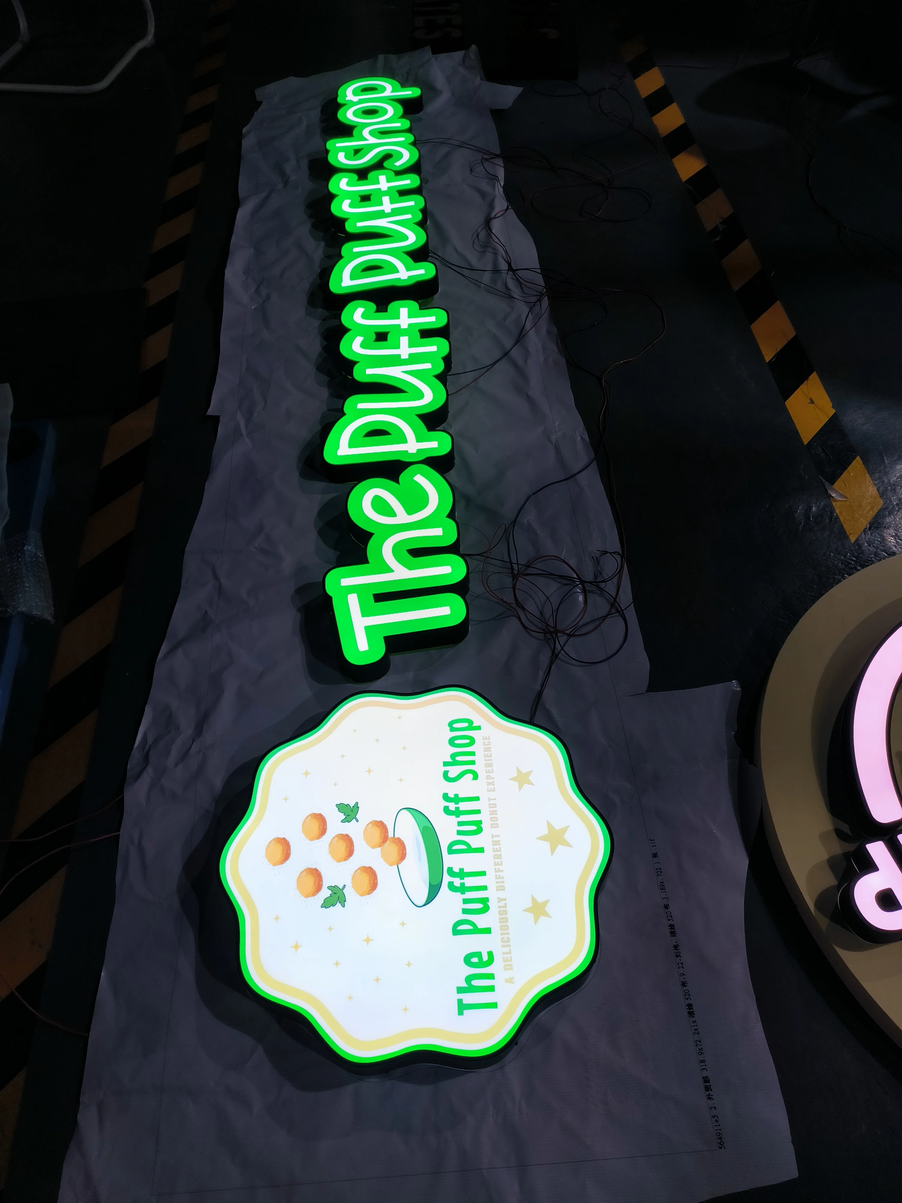 Stainless steel waterproof led Illuminated signboard led channel letters outdoor 3d led Front-lit letter Electronic sign