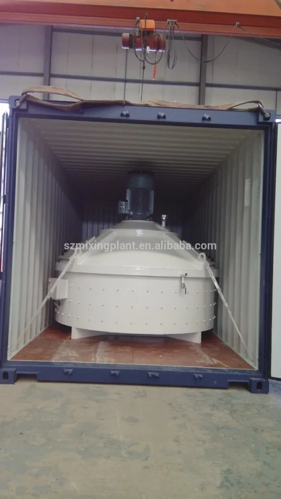 betoniera High Quality MPC1000 Planetary Concrete Mixer with Lifting