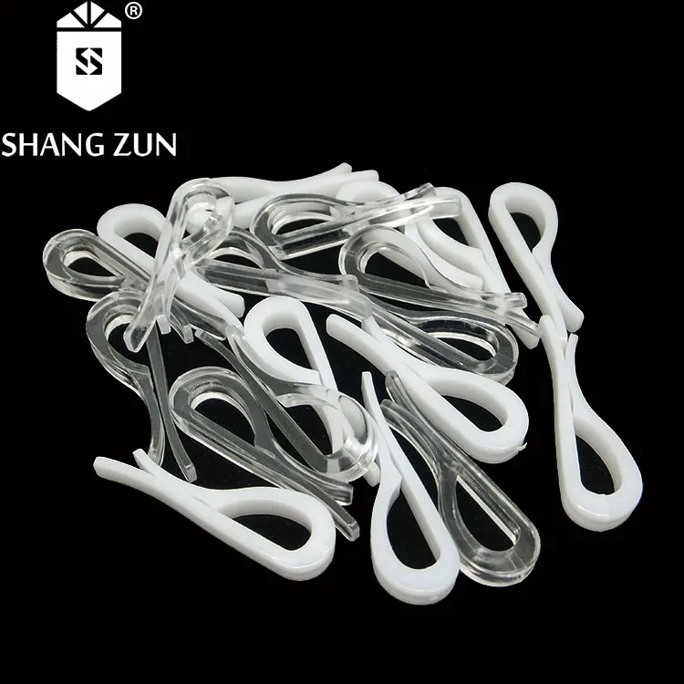 
Wholesale Eco-friendly PS clear plastic anti-skid anti-wrinkle shirt clips for garment 