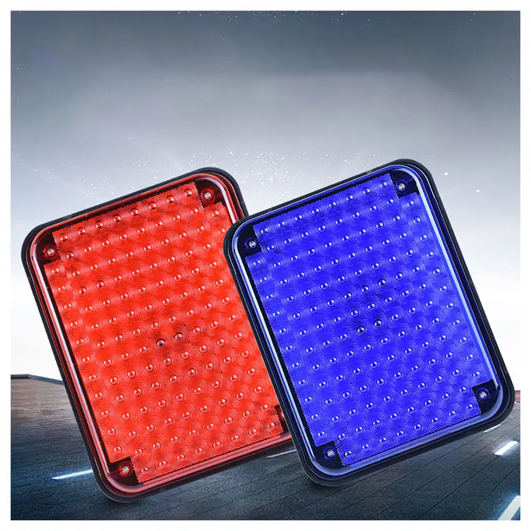 Led Car Flashing Warning Lights Automotive Emergency Caution Light Safety PC Material Flashing Light
