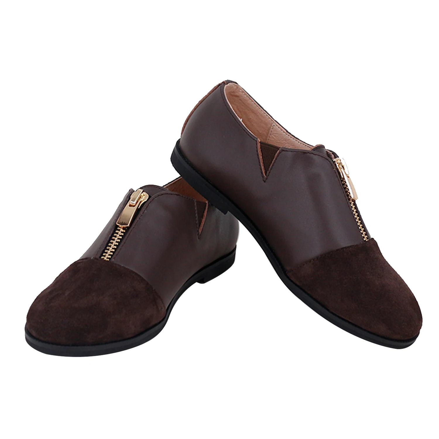 New arrivals fashion baby girl non glossy genuine leather flat dress shoes children boy casual loafers