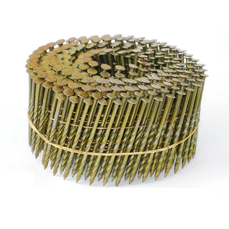 15 Degrees Wire Coil Nail farming collated coil nails  welding wire collated coil nails
