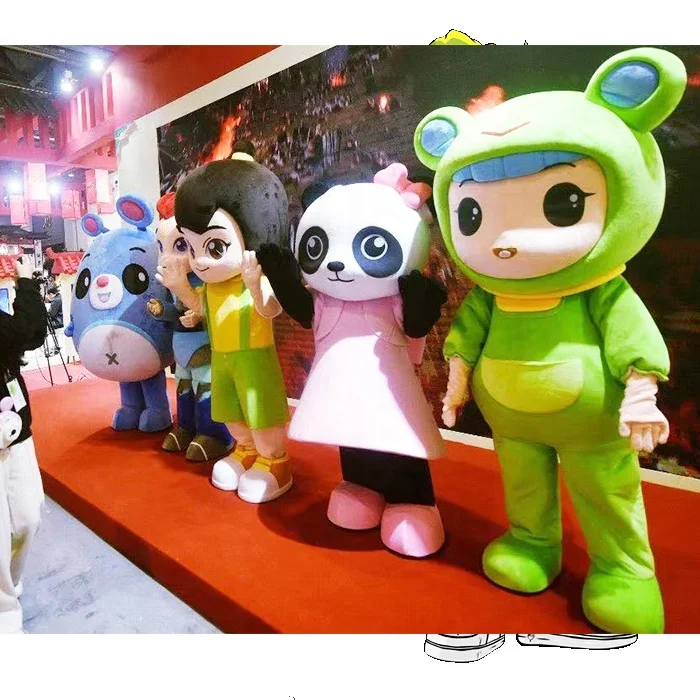 Enjoyment Advertising Adults Mascot Costume Custom Made, Used Cartoon Character Custom High Quality Mascots Costumes for party