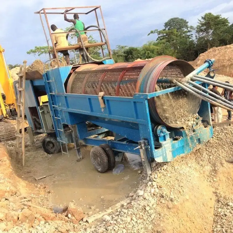 Gelin mining machinery полный набор мобильных alluvial gold diamond стиральная установка