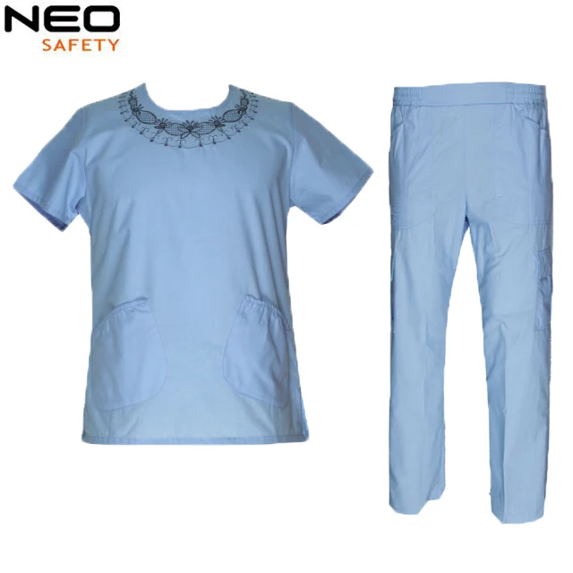 Customize Medical Scrubs Nursing Jogger Nurse Hospital Uniform Woman Top Scrub Suit Scrubs Uniforms Sets Fashionable
