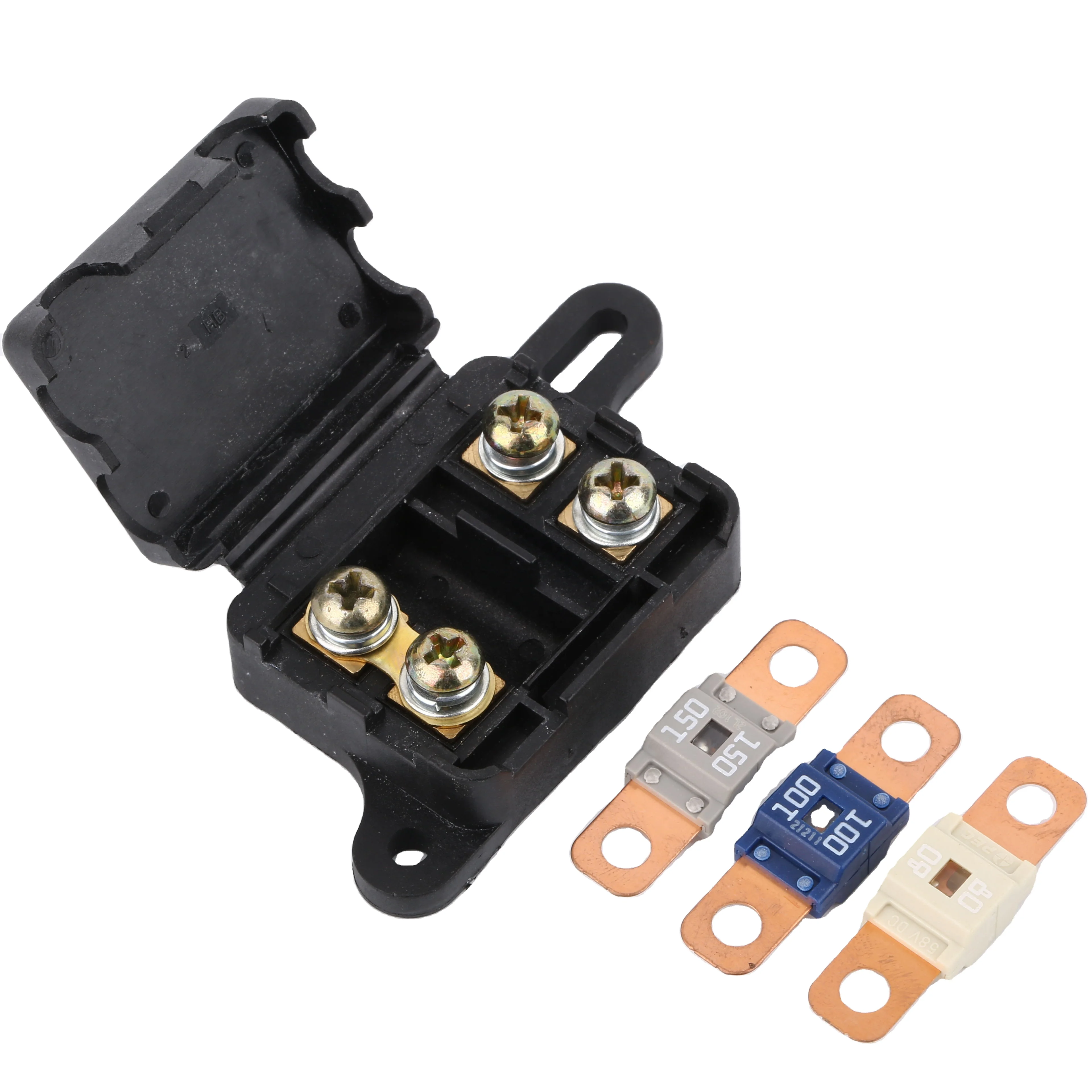Gongfu GFEFUSE one in two out bolt fuse, DC car fuse