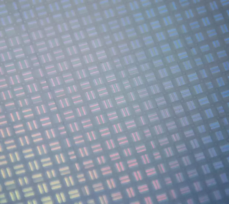 offset /silk/inkjet 3D  Hologram Rainbow PVC film for high quality business card IC ID card