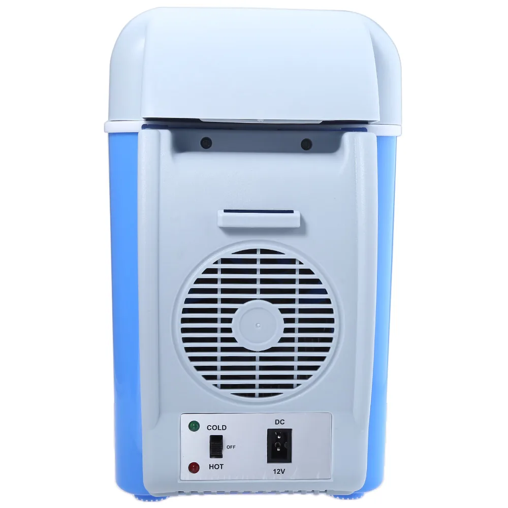 Best price  7.5L car fridge car and home use fridge 12V hot and cold box car refrigerator mini refrigerator