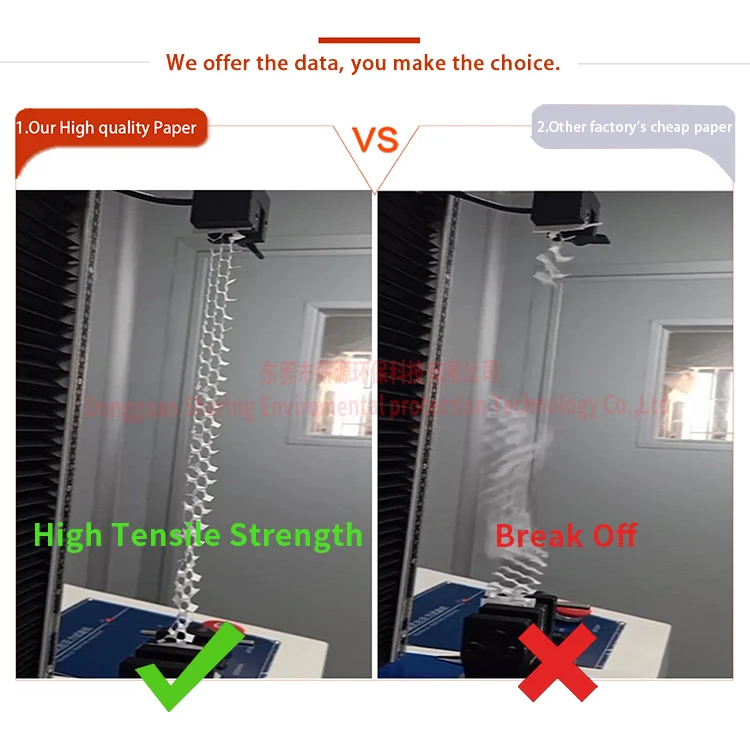 2022 New Style FSC-certificated Color customized Glassware Wrapping Paper Roll Honeycomb Paper