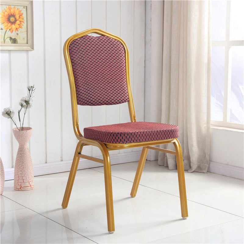 Wholesale Wedding Reception Chair Hotel Aluminum Stackable Banquet Chairs