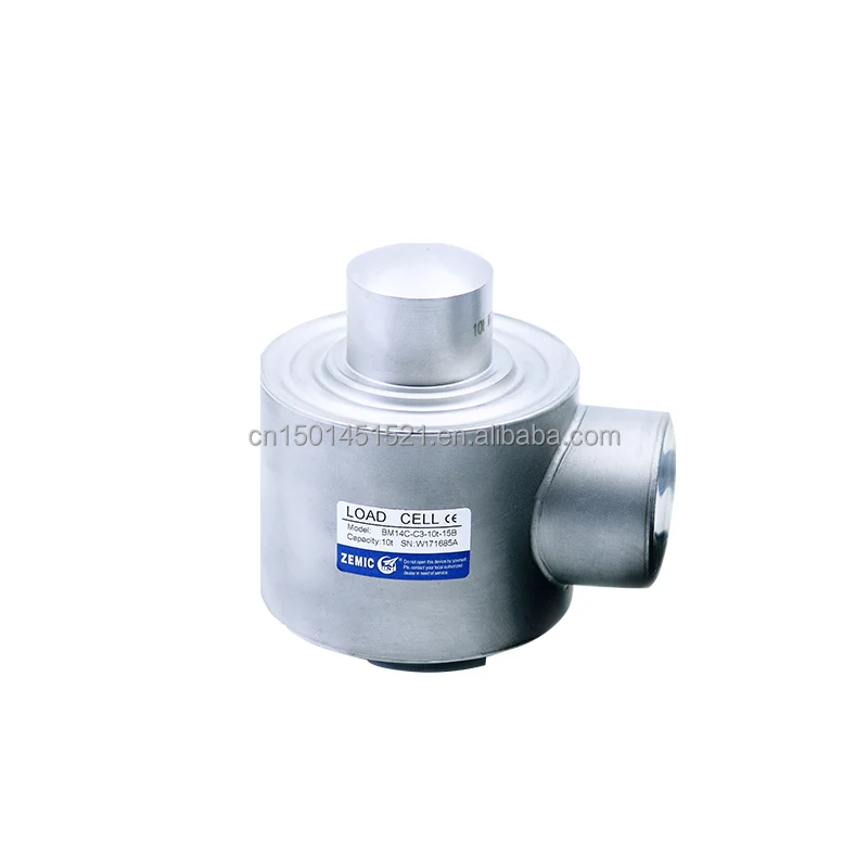 ZEMIC Column Load Cell BM14C 50T Capacity IP68 OIML