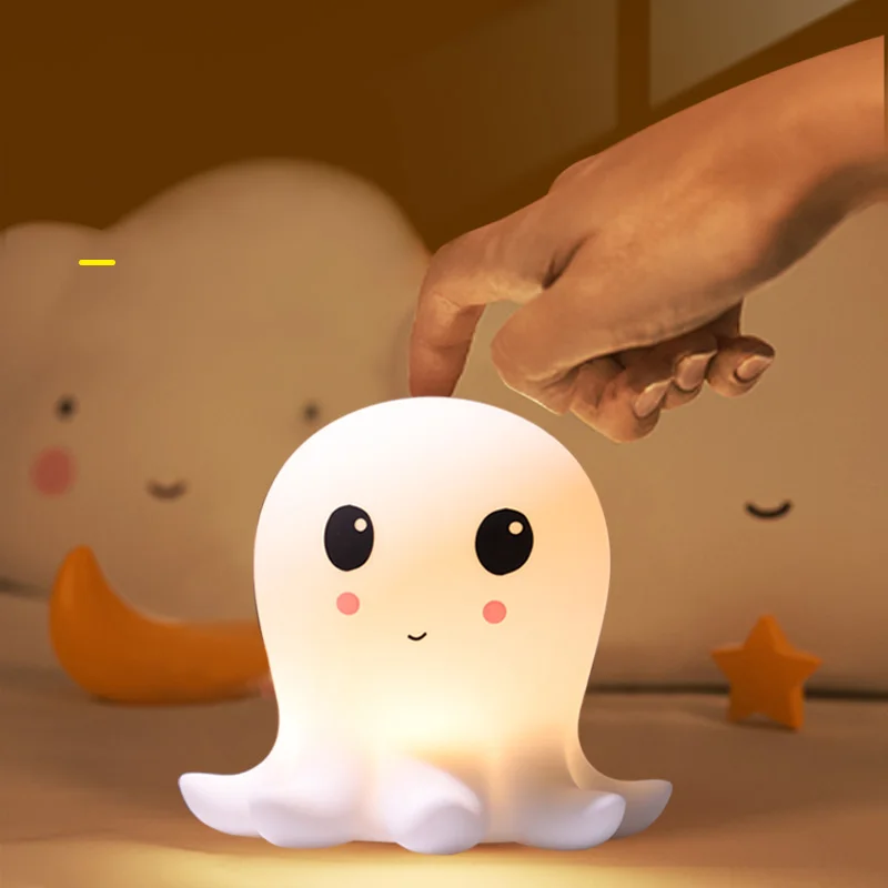 Ночники-осьминоги для детей