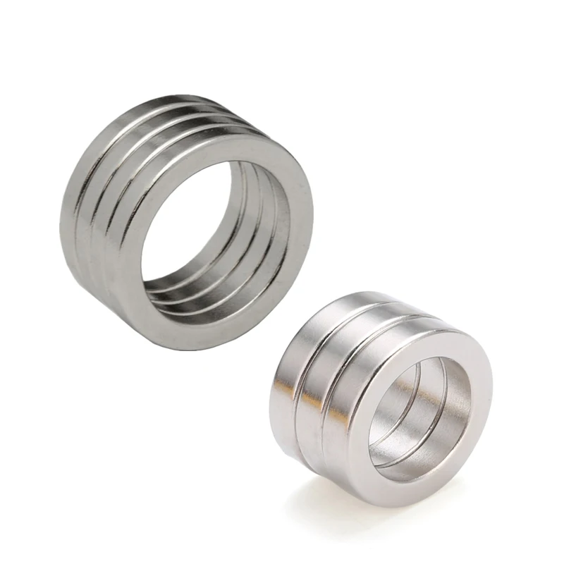 Factory spot sale strong magnetism N35 N38 N40 N42 magnetic round ring neodymium magnets