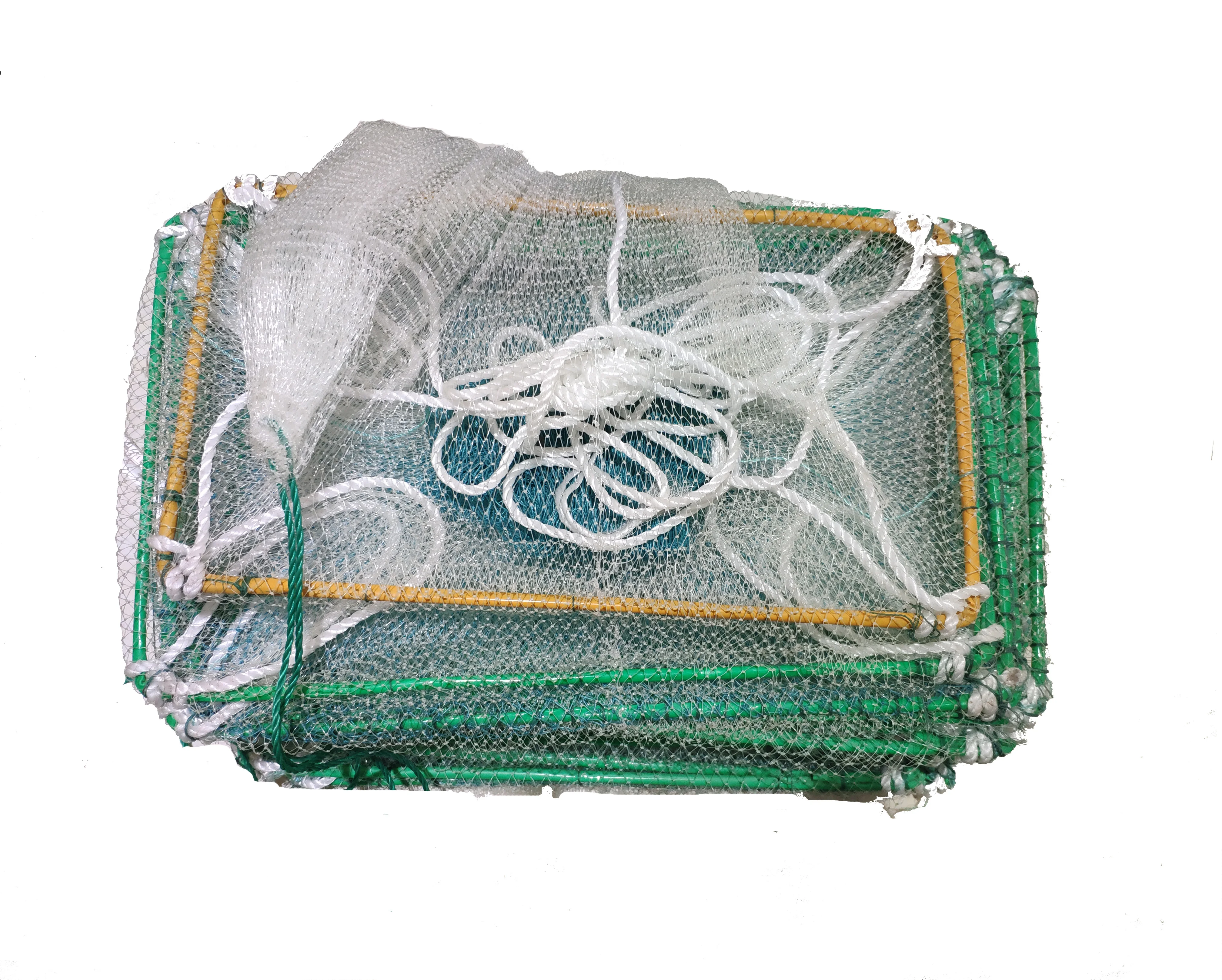 2019-2020 Newly wholesale long train fishing trap cage pot for lobster shrimp crab HC210
