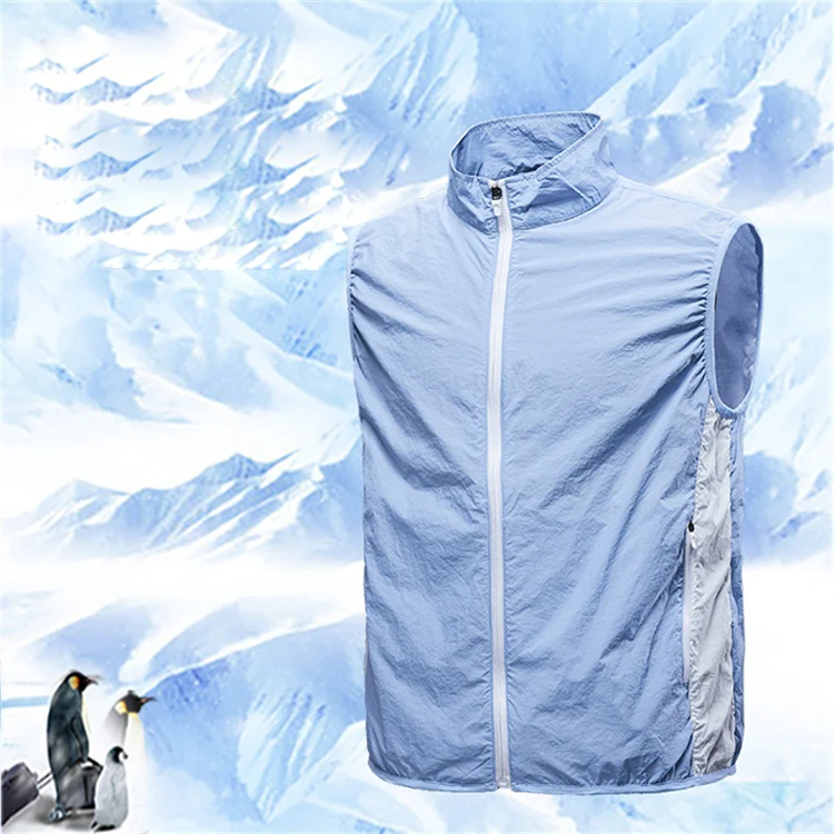 OEM USB Summer Outdoor Work Cooling Jacket Air Conditioned Clothes Fan Cooling Jacket