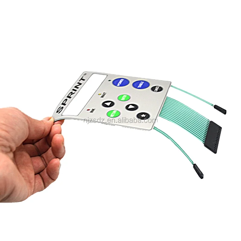 flat non-tactile membrane switch( Used in microwave oven)Good quality Good service  low price