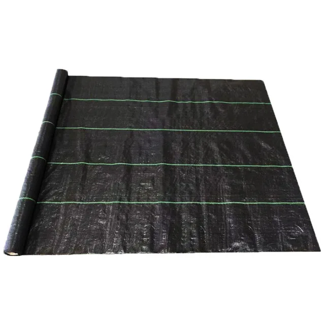 factory produces high-quality pp landscape agricultural ground cover woven fabric anti weed mat