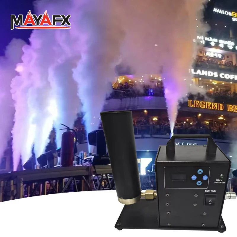 Глушитель высокого давления dmx для ночного клуба maquina de nevoeiro co2