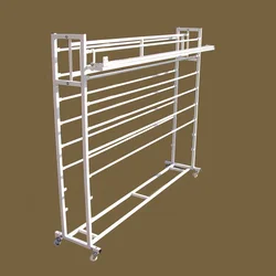 Customized Size Silk Screen Printing   Retail Shop  Shoes Display Racks