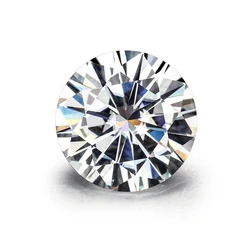 Starsgem Wholesale 1 Ct 6.5mm Def Diamond Loose Gemstones Price Per Carat Vvs White Round Brilliant Cut 6.5 Mm Stones Moissanite