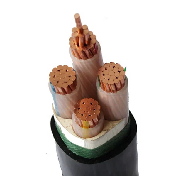 Low voltage 0.6\/1kv Nyy N2xy multi Core Cu Xlpe Pvc Power Cable  Steel Tape Armor Electric Transmission