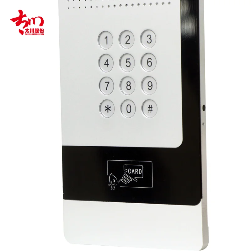 Цифровой домофон для зданий, дверной телефон для наблюдения, наружная видеостанция с ночным видением