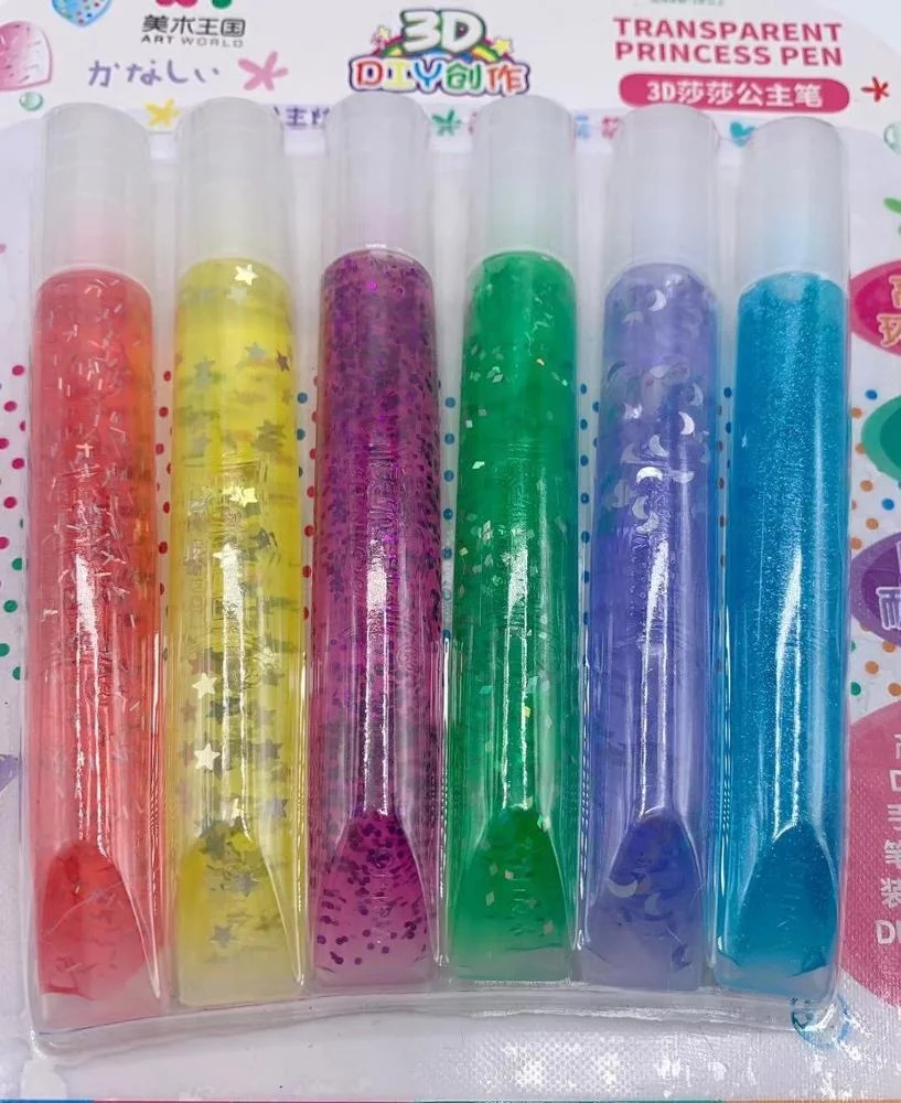 
3D GLUE PRINCESS PEN ART WORLD 