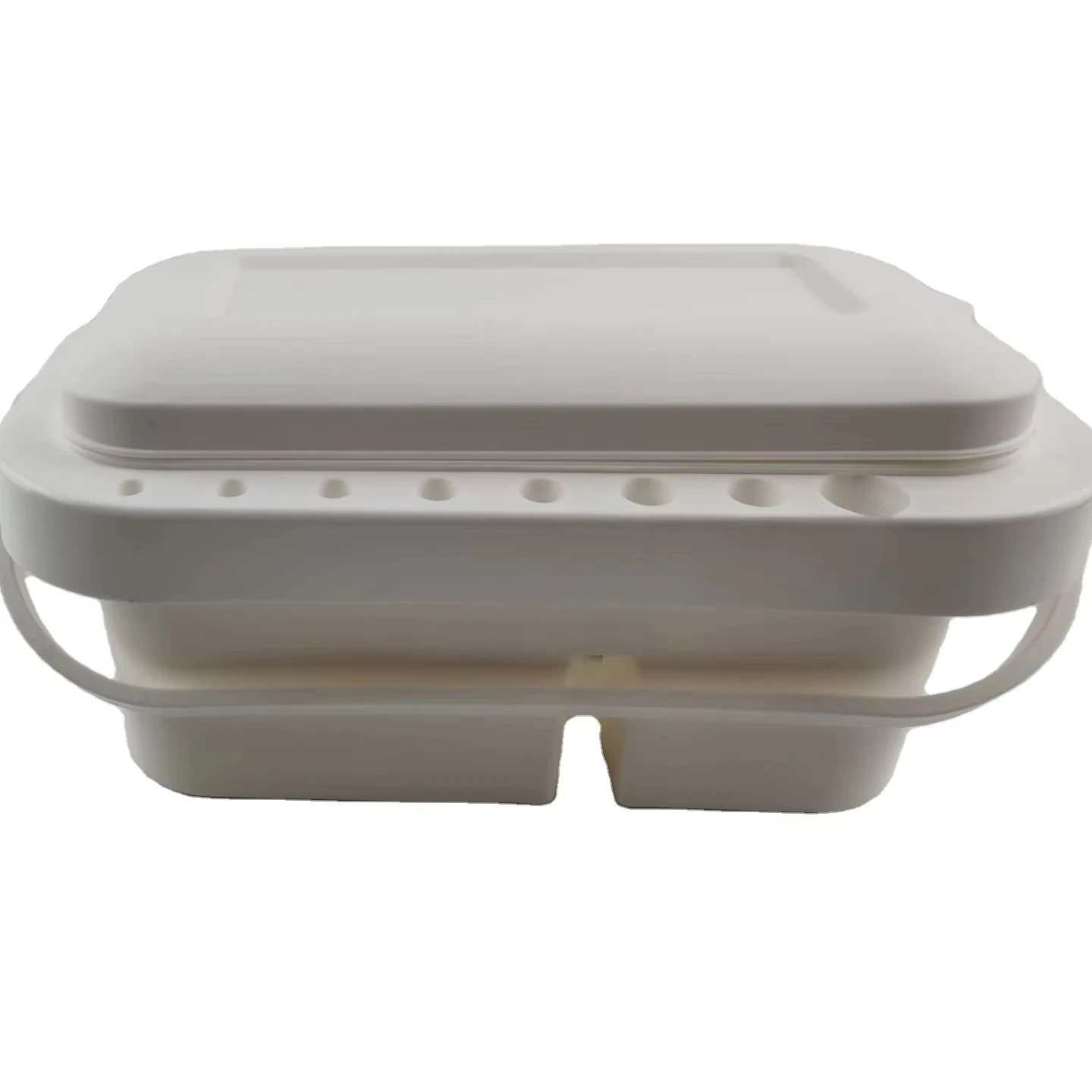 Good Quality White Color Oil Paint Brush Cleaner with Paint Mix Tray and Palette Ideal for Acrylic Paint Brush Washer