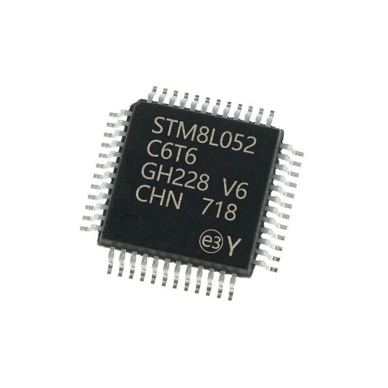 Полупроводниковые компоненты новый оригинальный набор микросхем STM8L052C6T6 QFP интегральных Схем
