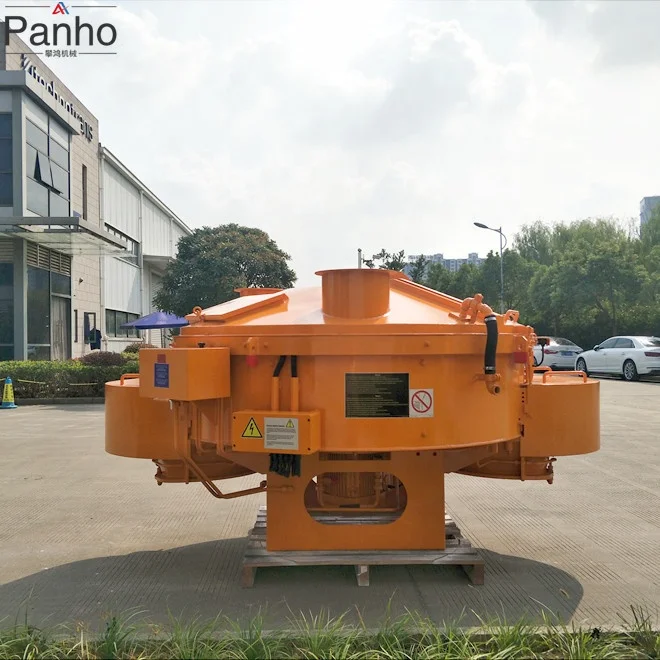 THZ1500 Germany Teka vertical pan type concrete mixer 1 cubic meter for ready-mixed concrete and commercial concrete