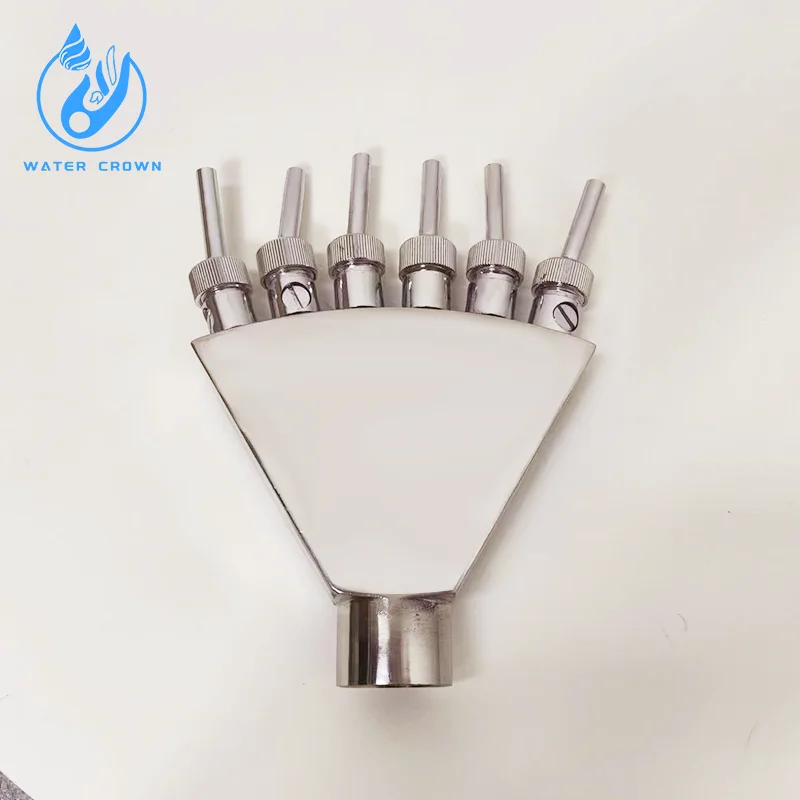 High Quality Stainless Steel PND Tail on Nozzle Multi-Specifications Water Crown Garden Stone Pond Products Manufactured