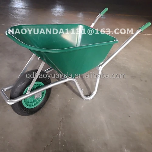 110L PLASTIC TRAY WHEEL BARROW for Garden Farm Barrows Hand Trolley Instruction Wheel Barrow European Market