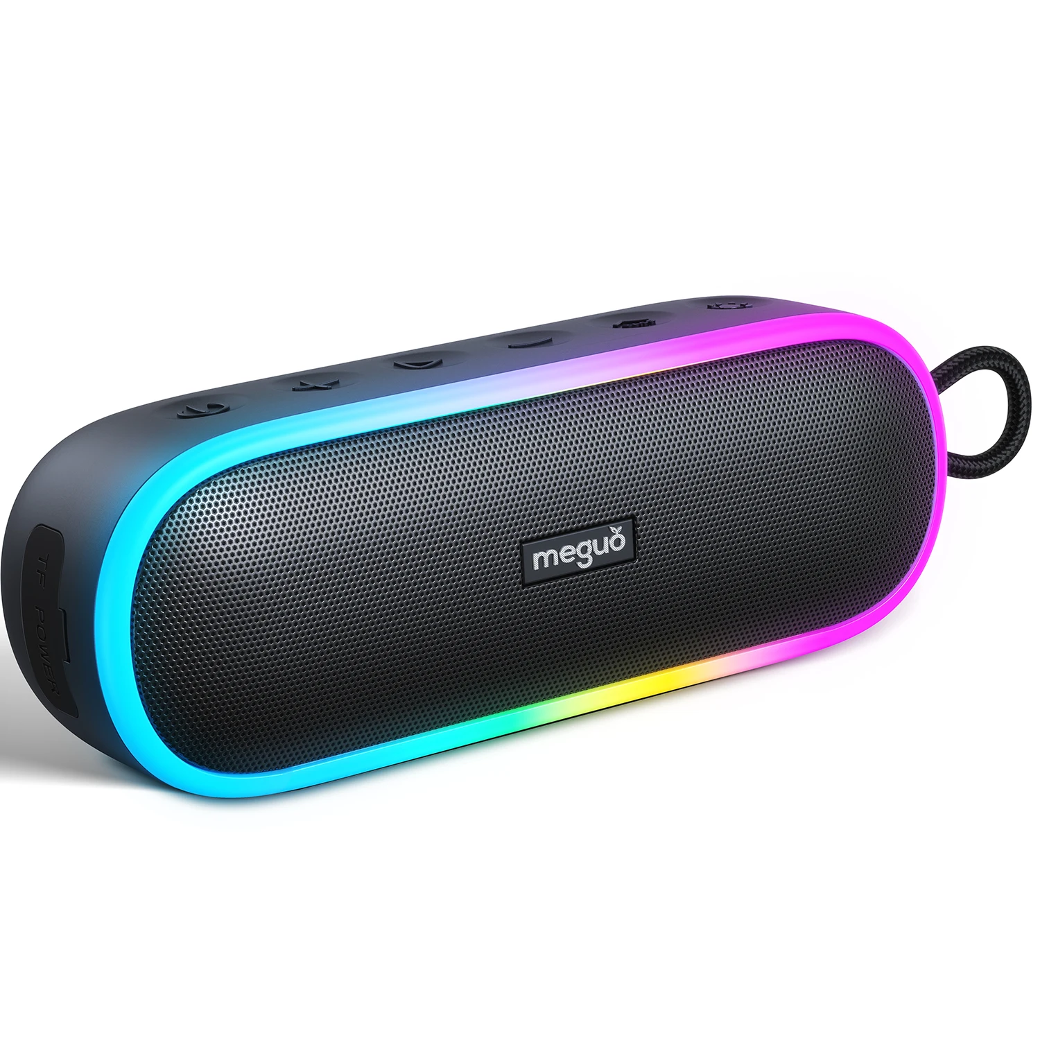 MEGUO A15 PRO 20W Portable Bluetooth Speaker IPX7 Waterproof RGB Lights 24 Hours Playtime Mini TWS for Home & Outdoor Parties