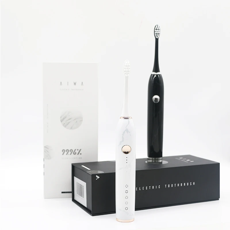 Amazon Wholesale Oral Care Super Soft Electric Toothbrush With 5 Mode Accept Customized Logo&Color